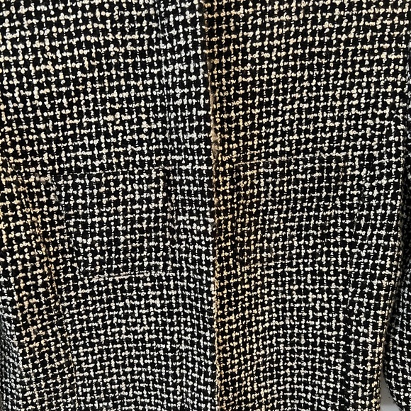 JRT By Newport News | Black & White Tweed Jacket - Picture 4 of 6